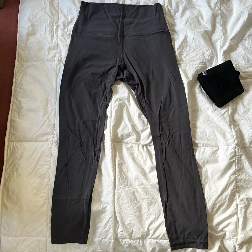 Lululemon Align Pant II Women’s leggings/yoga pants US Regular size 6 Dark Gray